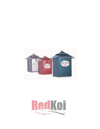 Alimentador koi cafe