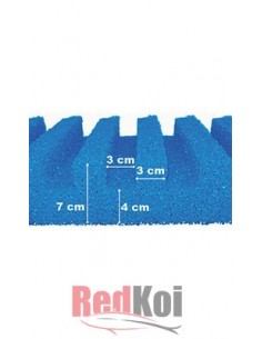 Esponja con canal T 58 x 27cm