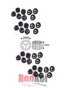 Biocarrier tipo kns negro